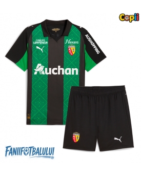 RC Lens Echipament de Fotbal Replică 2025-26 Copii Deplasare (+ Șorturi)